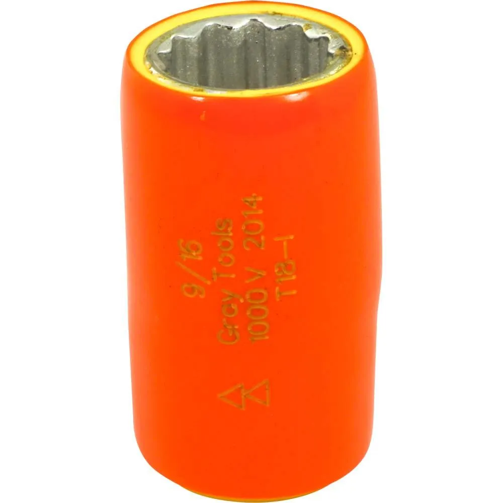 3/8" Drive 12 Point SAE Insulated Sockets