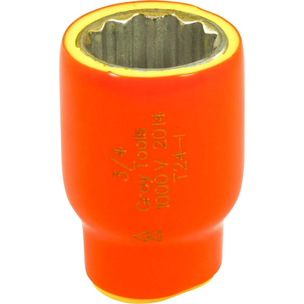 3/8" Drive 12 Point SAE Insulated Sockets