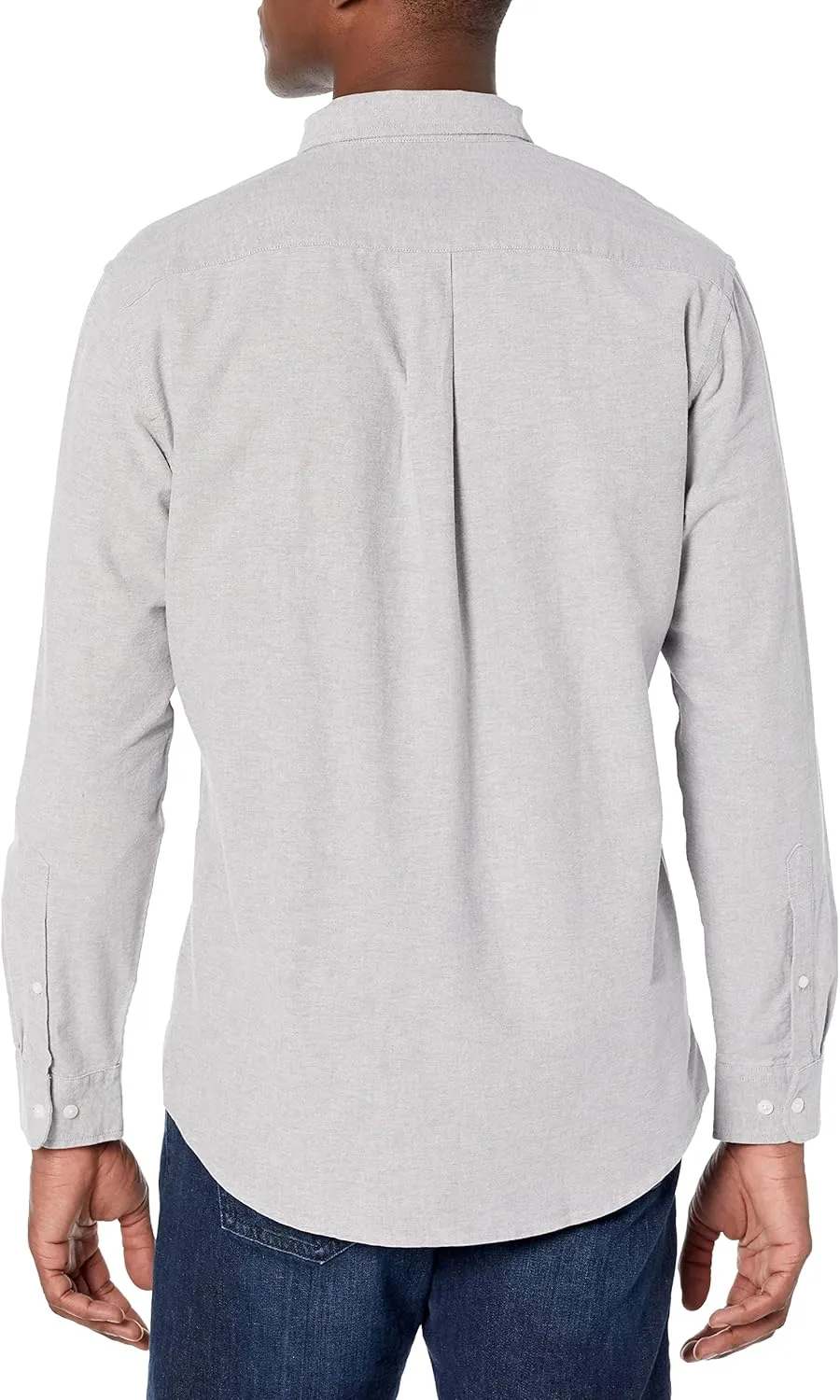 Amazon Essentials Men's Long Sleeve Shirts Casual - Regular-Fit Pocket Oxford