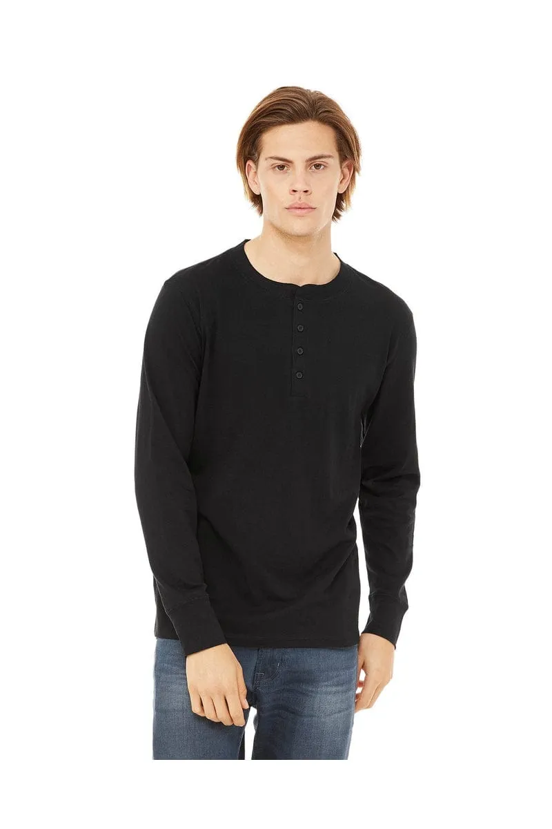Bella Canvas 3150: Men's Long Sleeve Henley