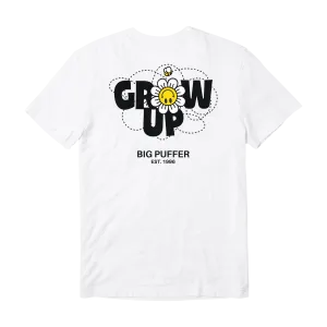 BIG PUFFER® | GROW UP TEE (WHITE)