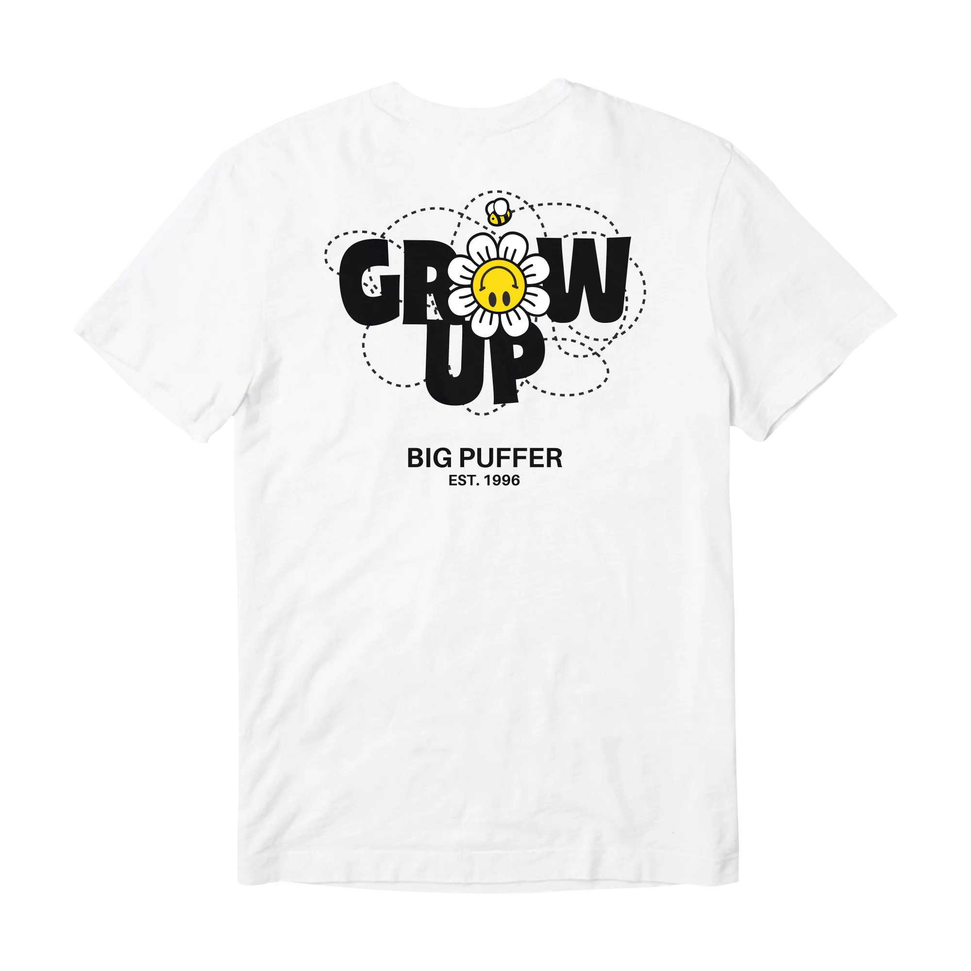 BIG PUFFER® | GROW UP TEE (WHITE)