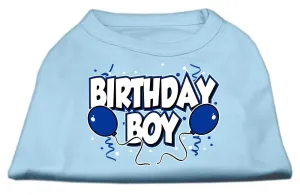 Birthday Boy Screen Print Shirts Baby Blue XXXL (20)