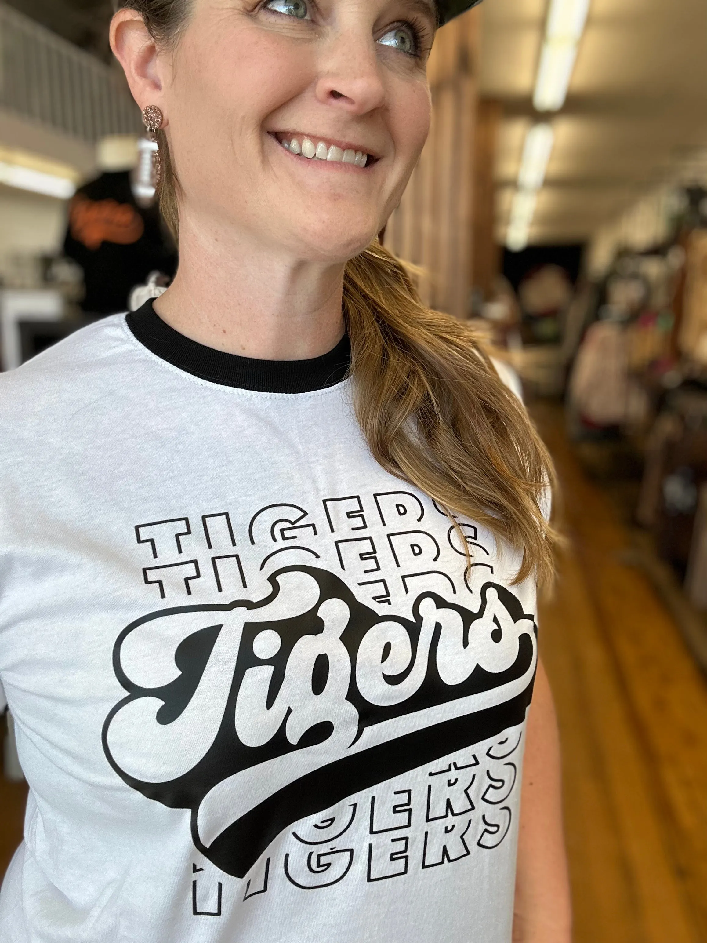 Black Tigers Logo Graphic Tee