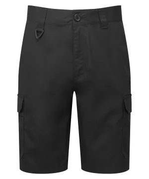 Black - Workwear cargo shorts