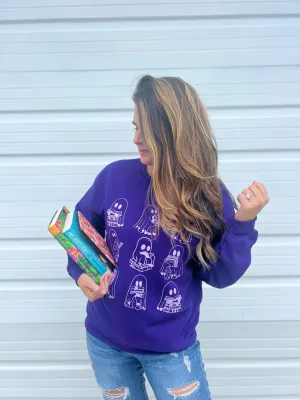 Bookish Ghosts Graphic Tops