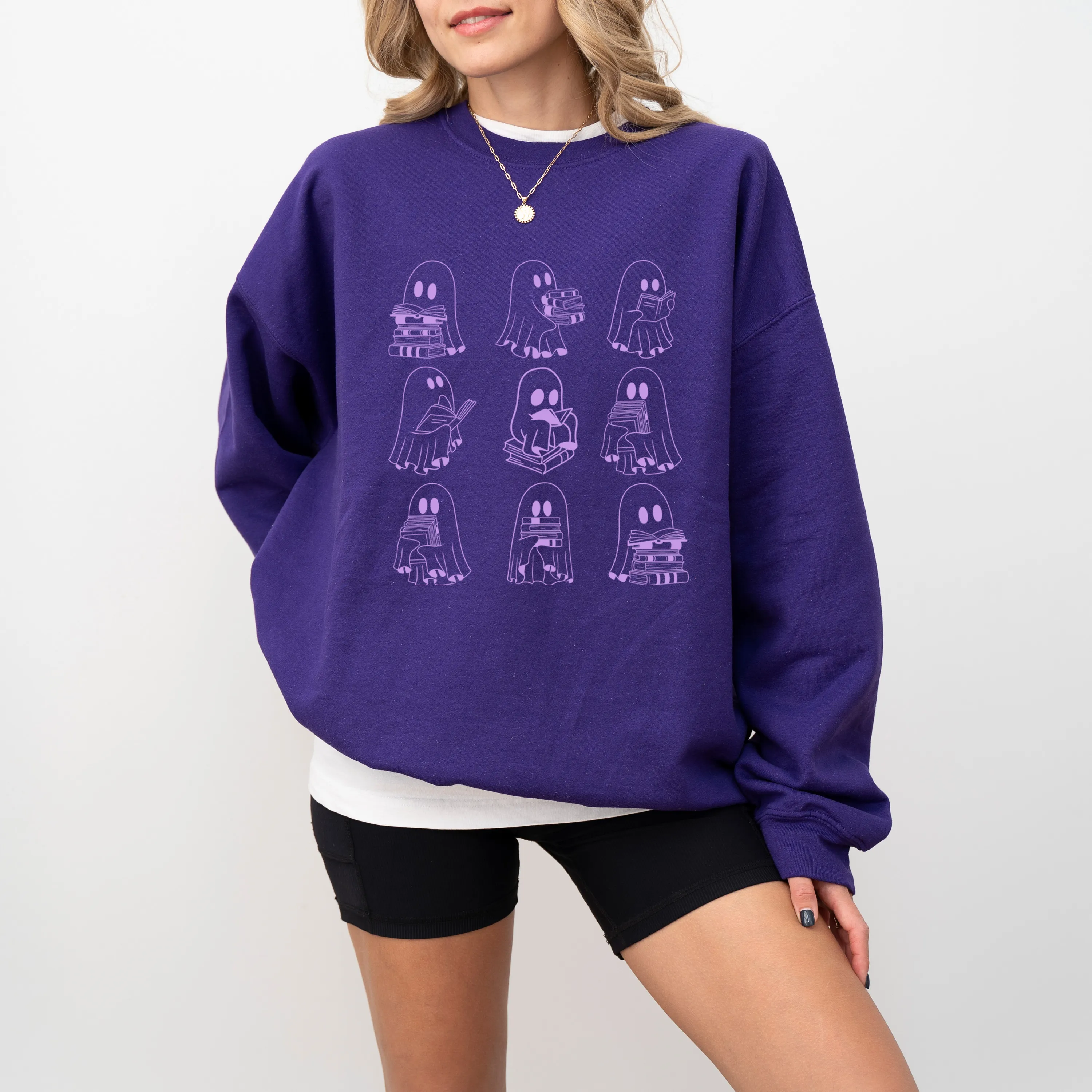 Bookish Ghosts Graphic Tops