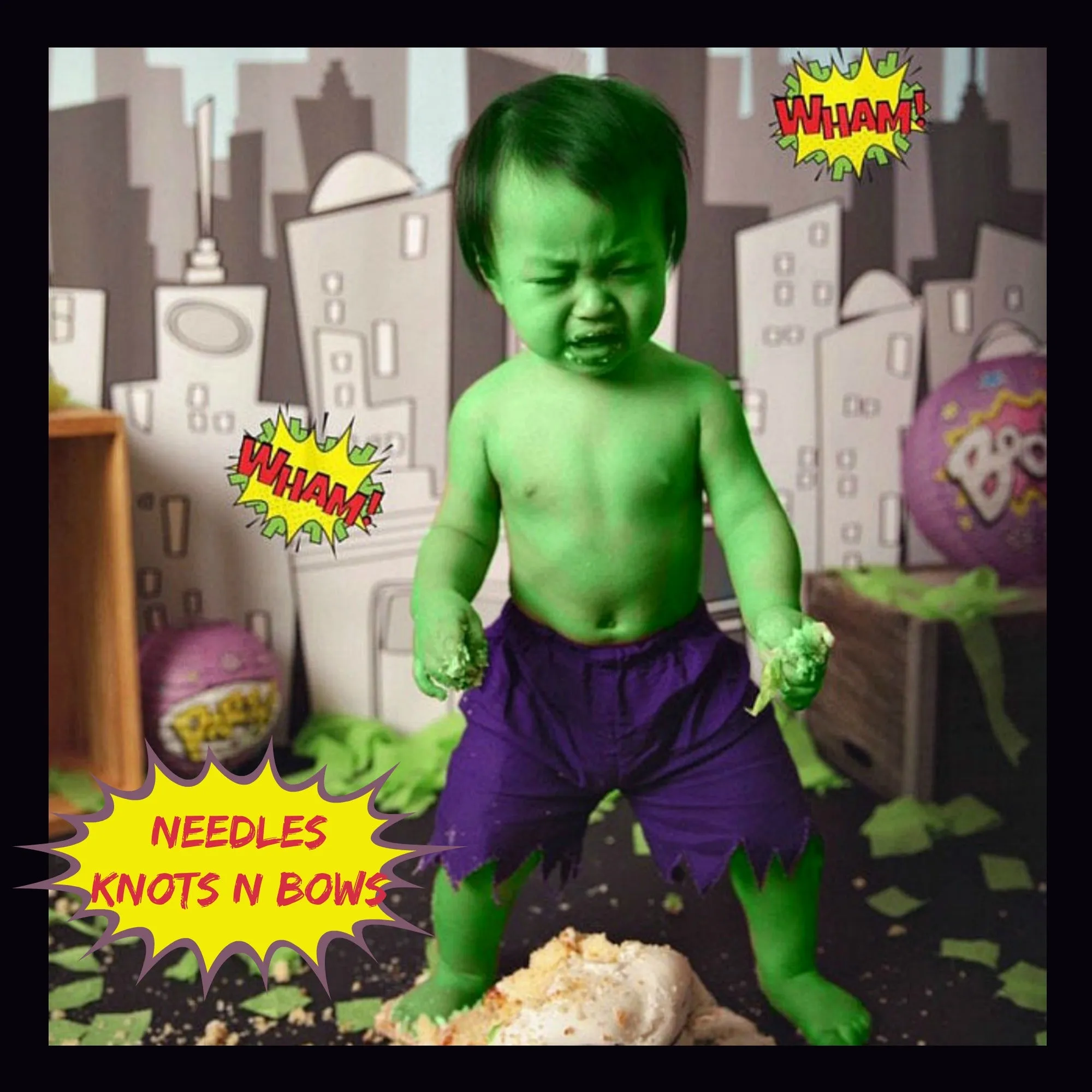 Boys 1st Birthday Outfit, Incredible Hulk Cake Smash Outfit