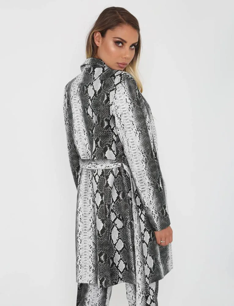 Brandy Jacket - Snakeskin
