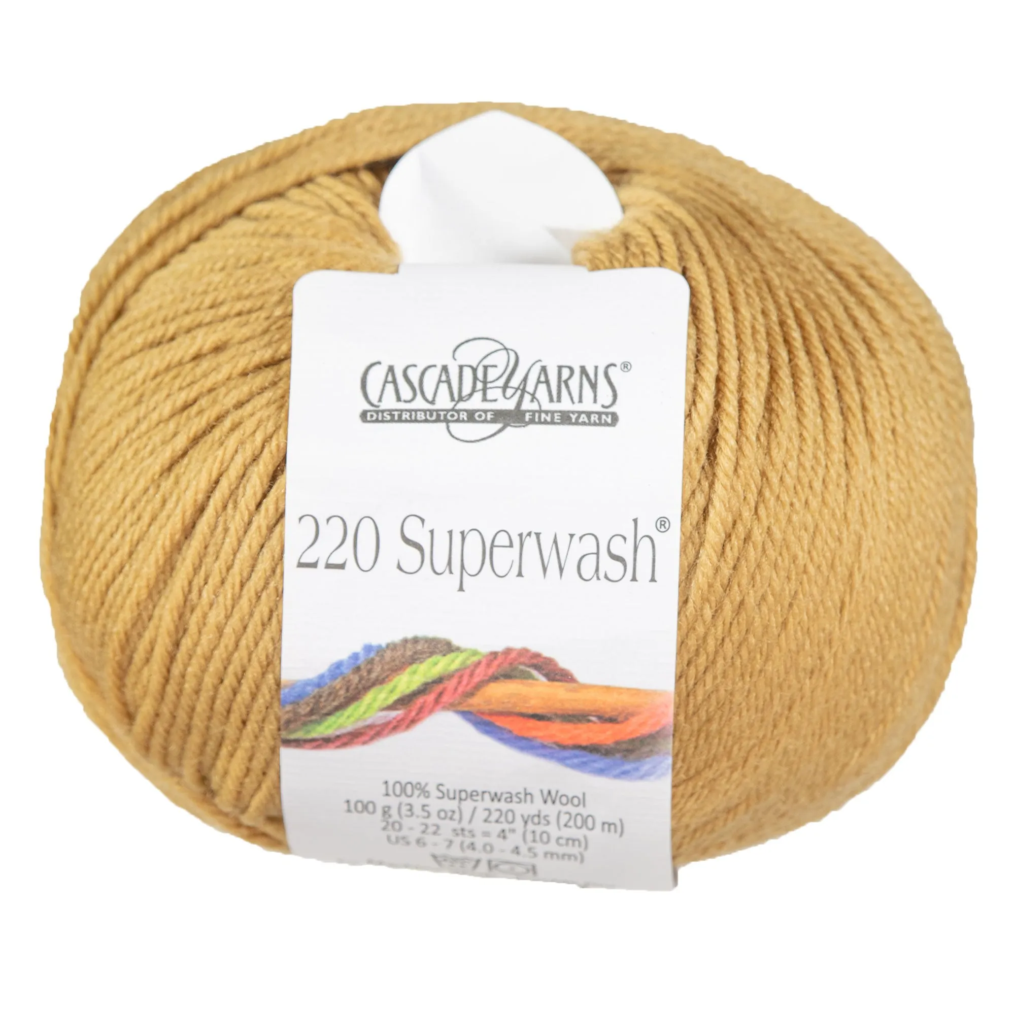 Cascade Yarns 220 Superwash Yarn - 1961 Camel