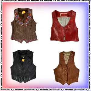 Cayote Ugly- Leather Vests Y2K Mix (SS-613)