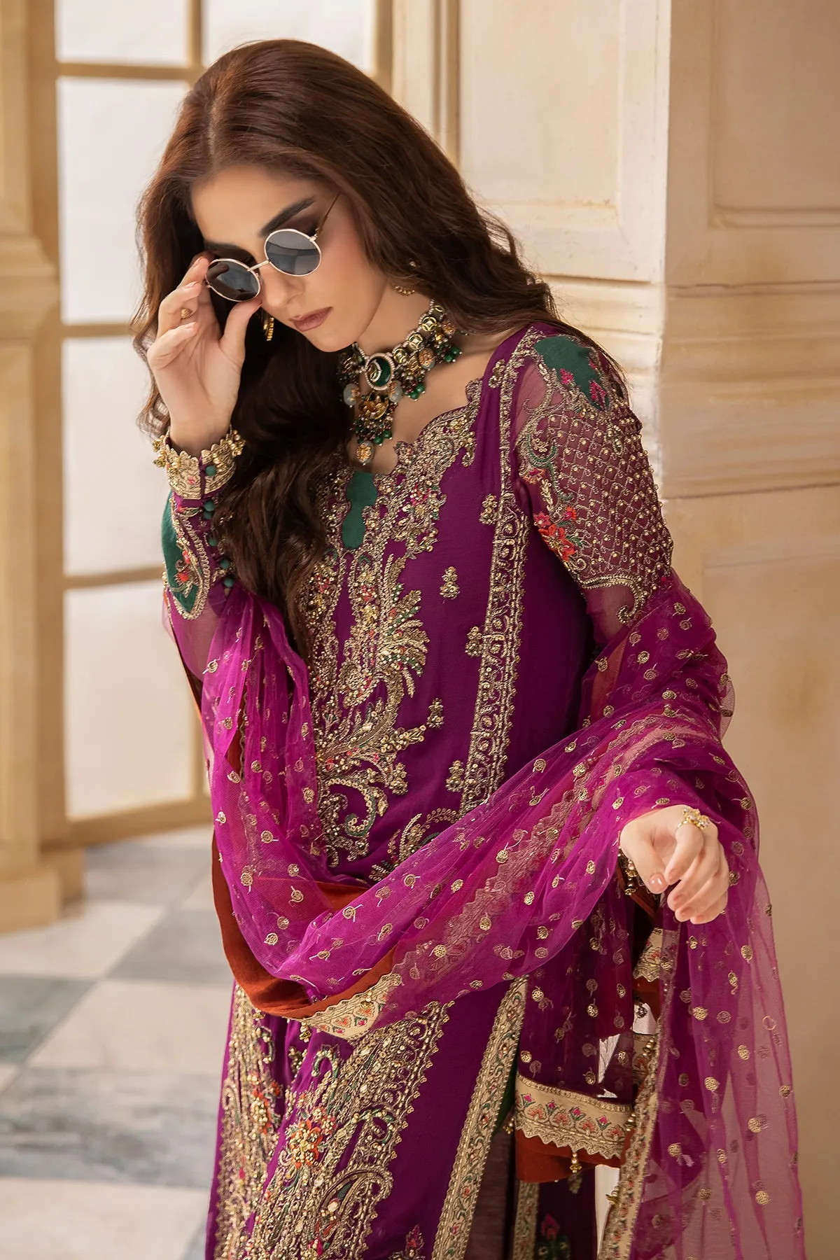 Charizma Dastan-E-Jashan Premium Chiffon Formals – DJW4-08