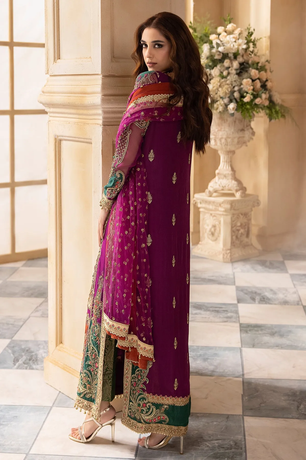 Charizma Dastan-E-Jashan Premium Chiffon Formals – DJW4-08
