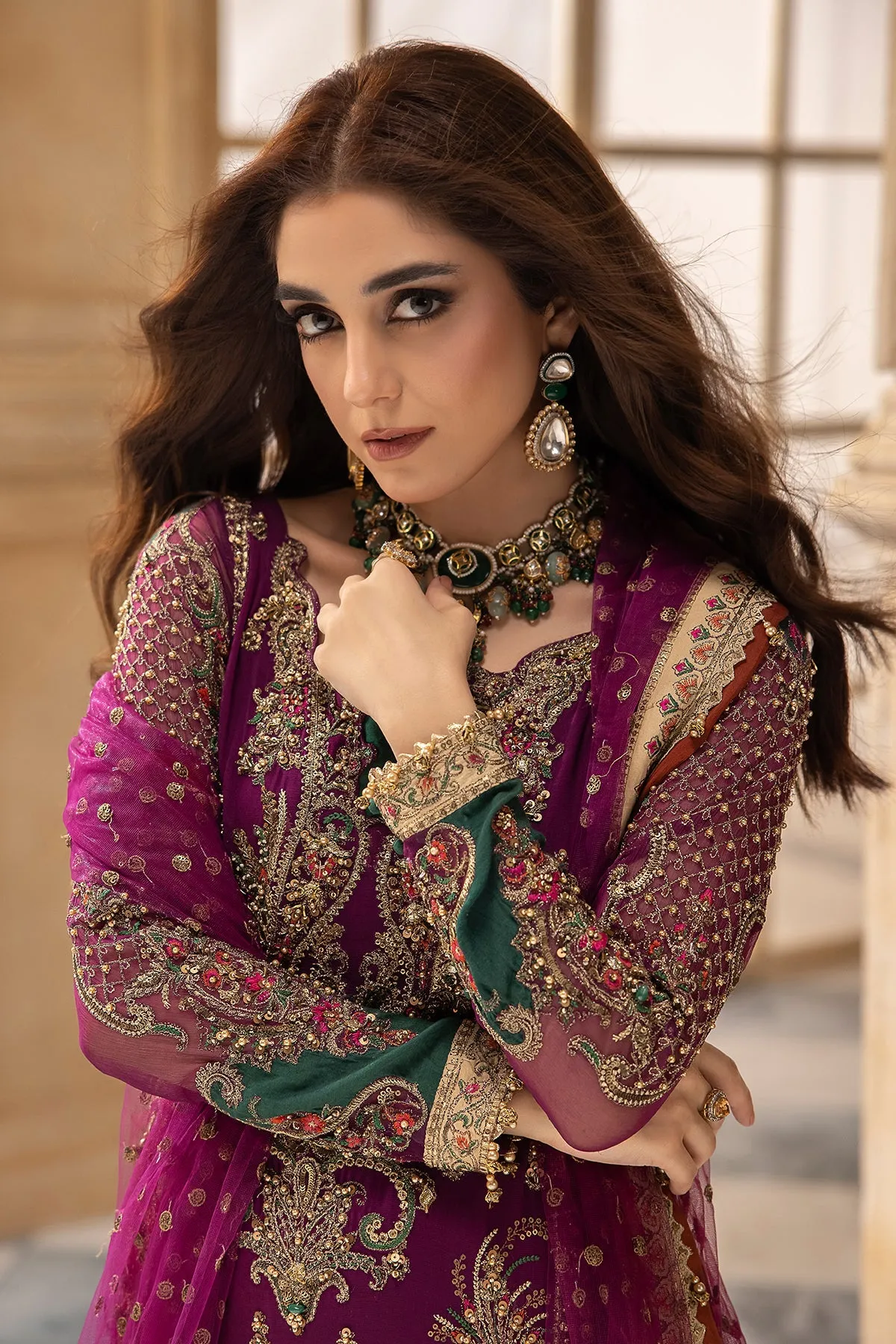 Charizma Dastan-E-Jashan Premium Chiffon Formals – DJW4-08