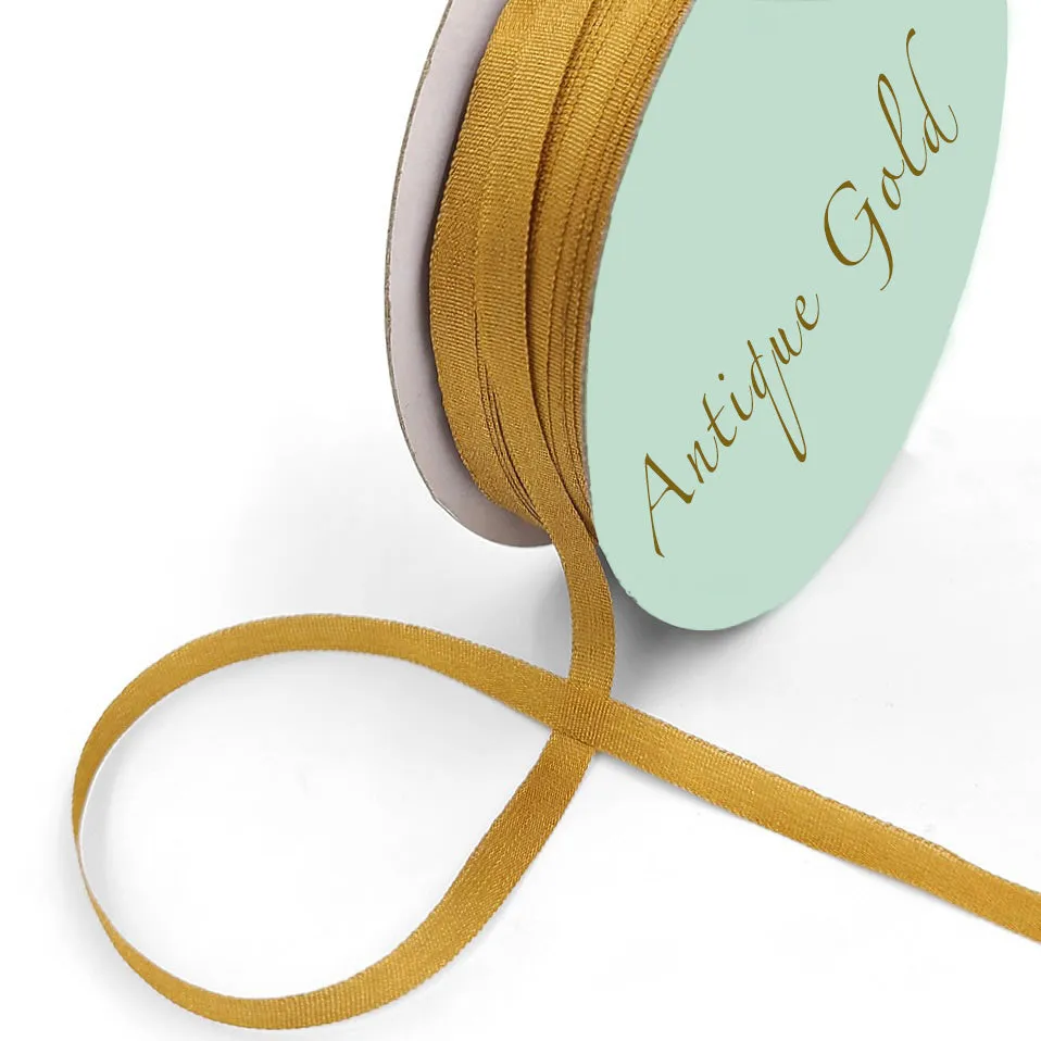 China Silk Ribbon 1/8" - Multiple Colors