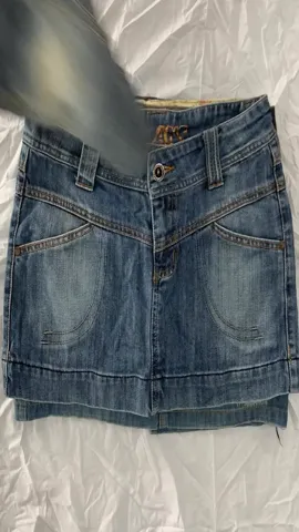 Classic micro mini y2k denim skirts