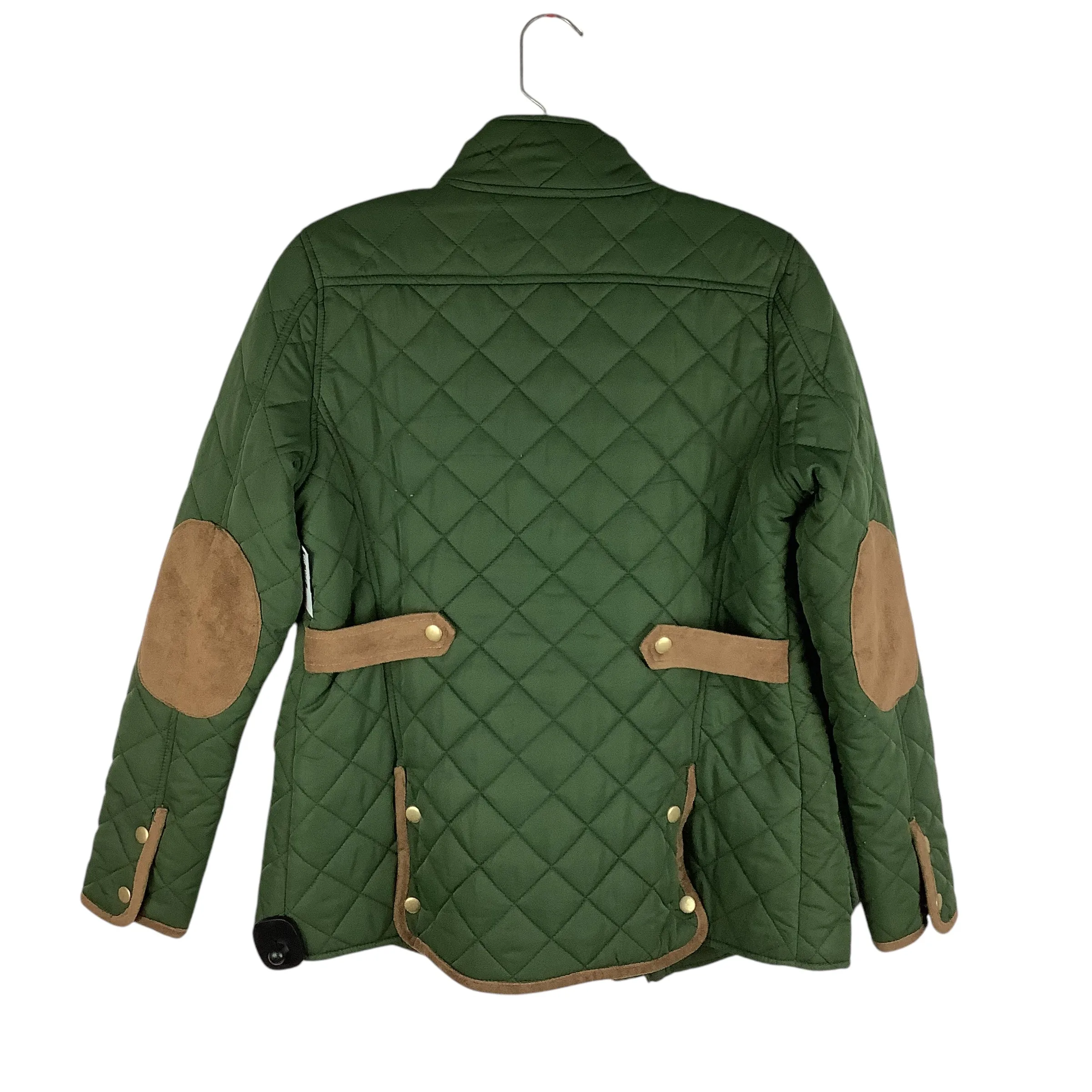 Coat Puffer & Quilted By Clothes Mentor In Green, Size: Xs