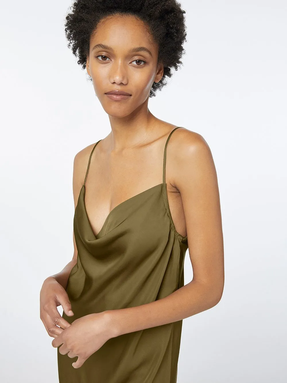 Cowl Cami Dress -- O/D