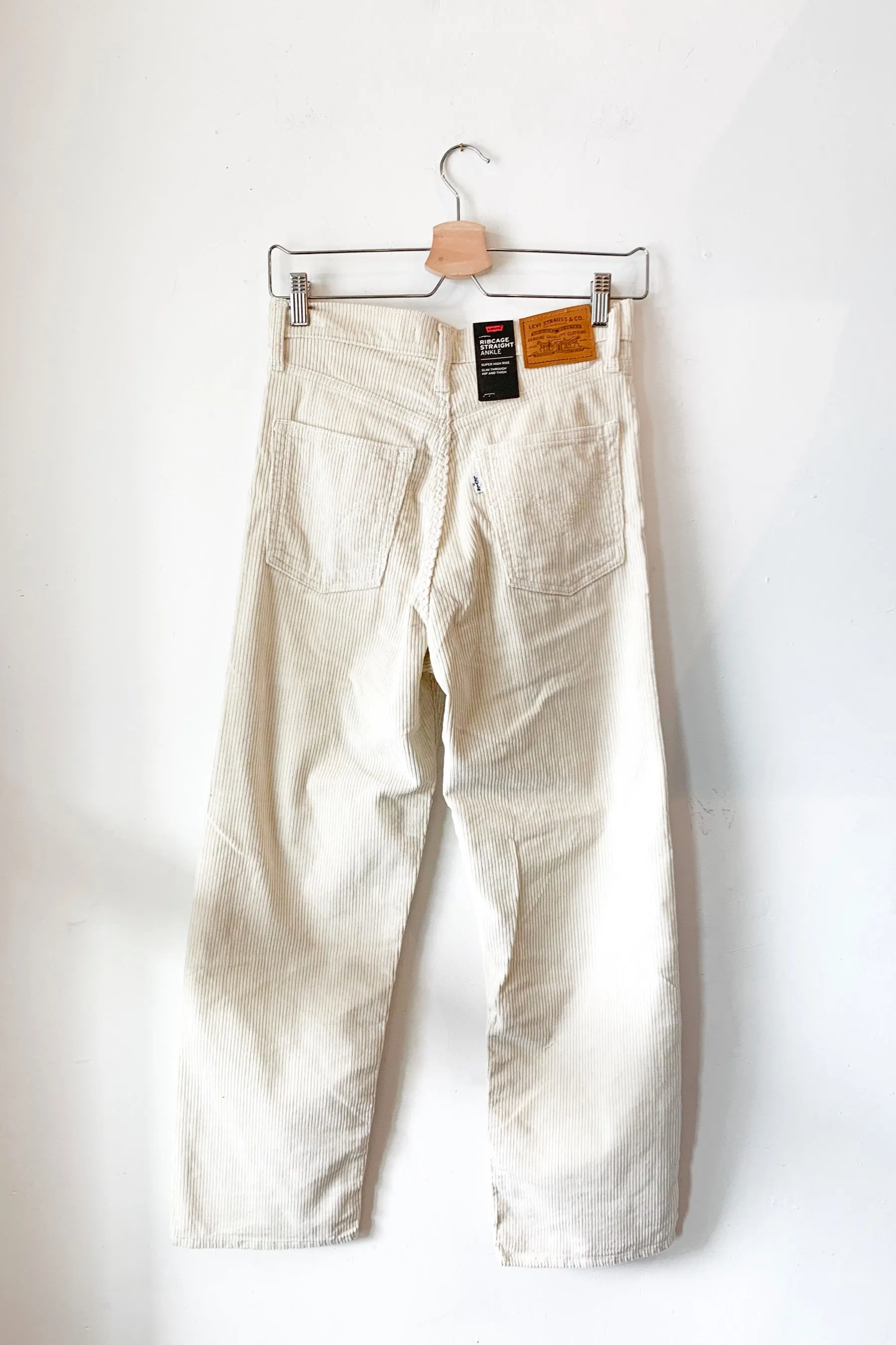 Ecru Ribcage Jeans