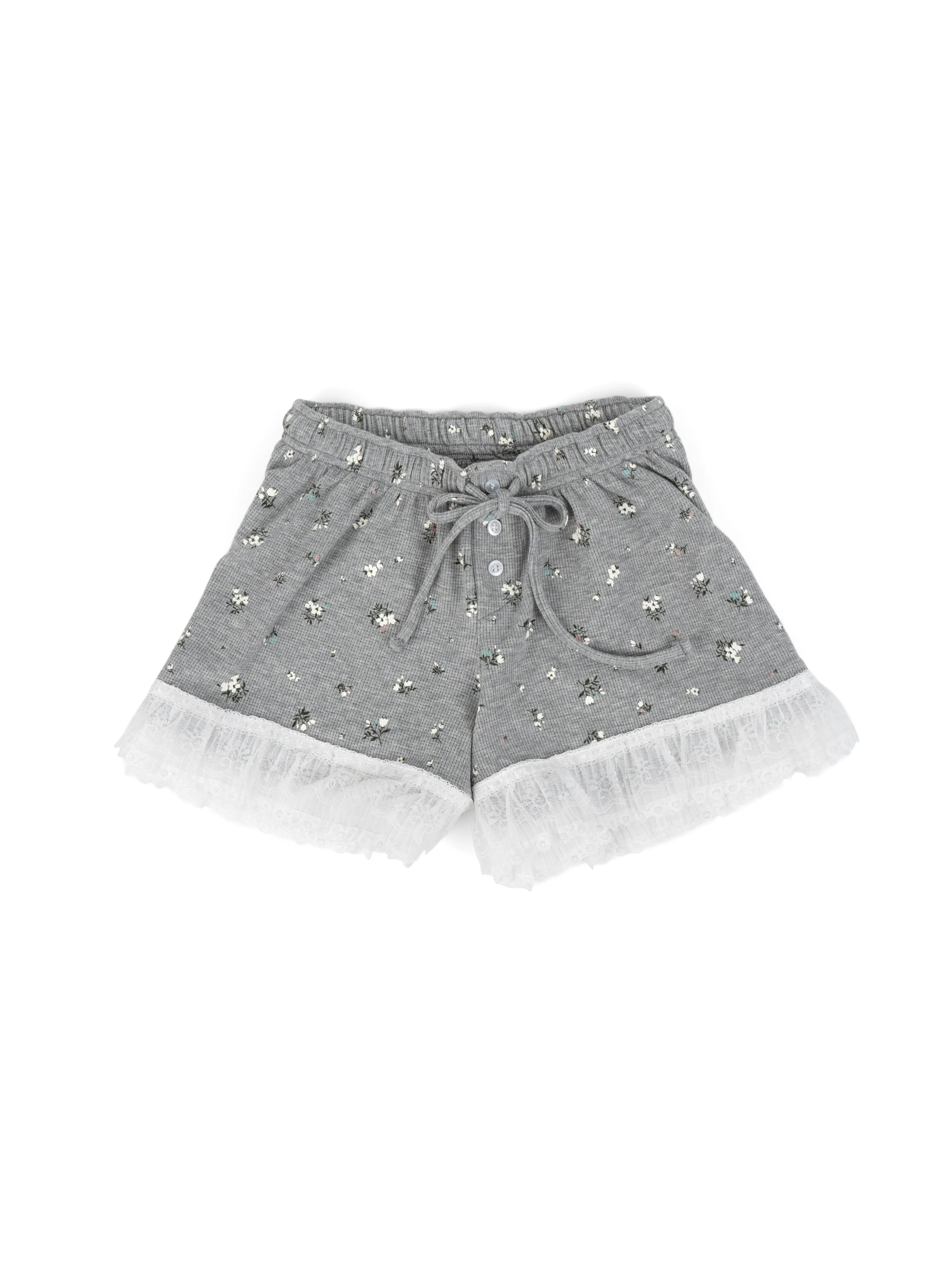 [EM] AEIOU Lace Shorts Collection GREY