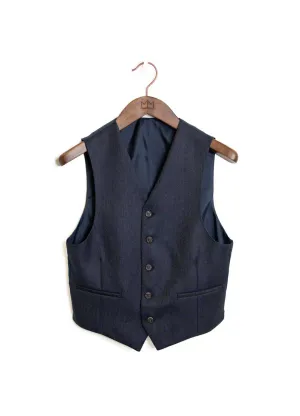 Ex-Display Navy Clunie Waistcoat