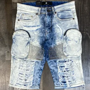 Focus- multi cargo w/ rips shorts