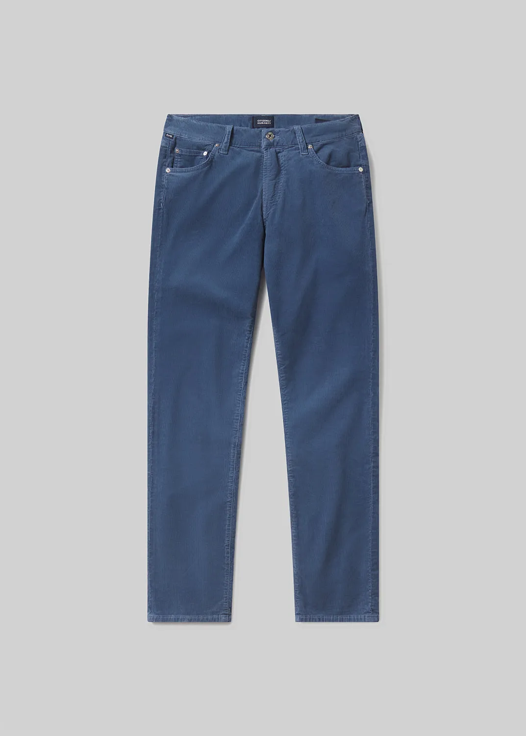 Gage Slim Straight Corduroy in Overcast