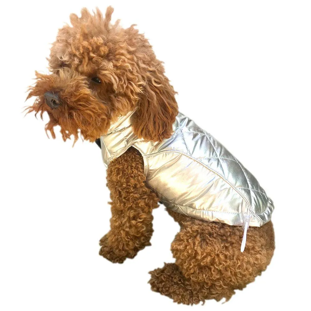 Gallactica Dog Coat Silver