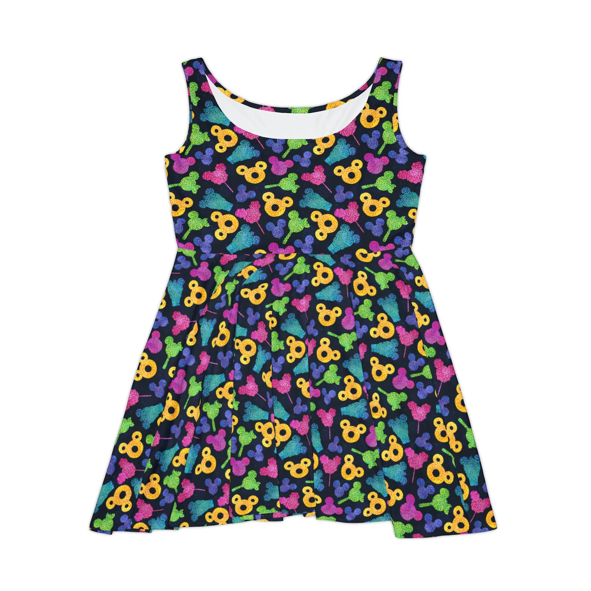 Glitter Park Snacks Women's Skater Dress