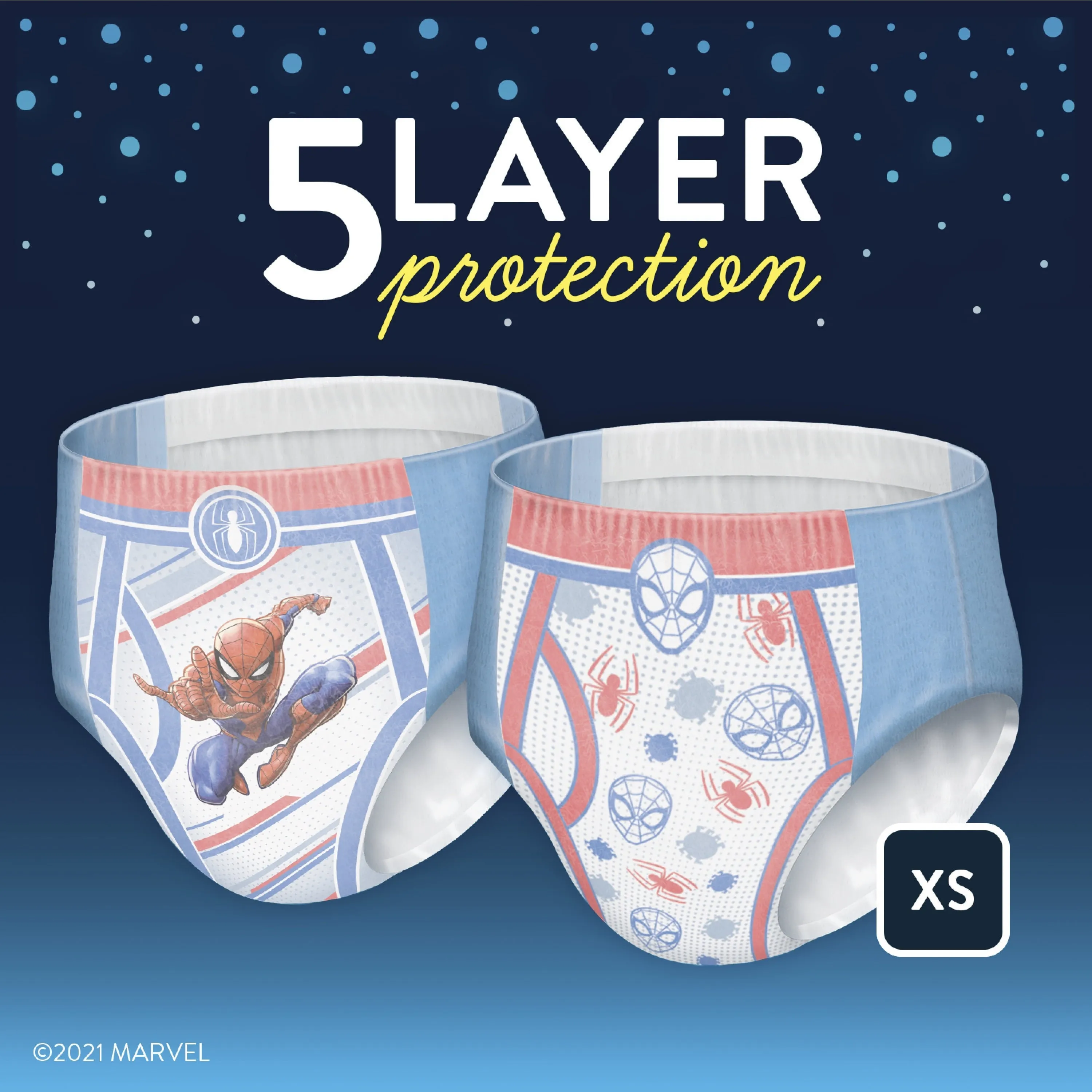 Goodnites Nighttime Bedwetting Underwear for Boys, XS, 44 Ct