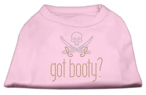 Got Booty? Rhinestone Shirts Light Pink XS (8)