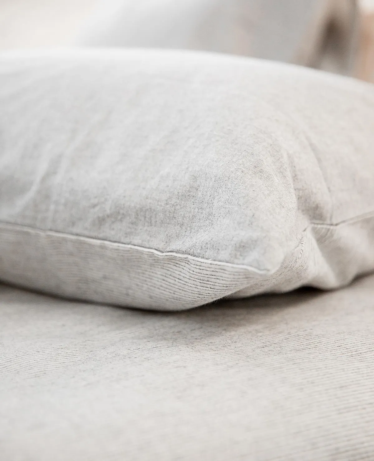 Heather Grey Flannel Sheet Sets
