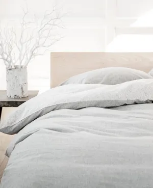 Heather Grey Flannel Sheet Sets