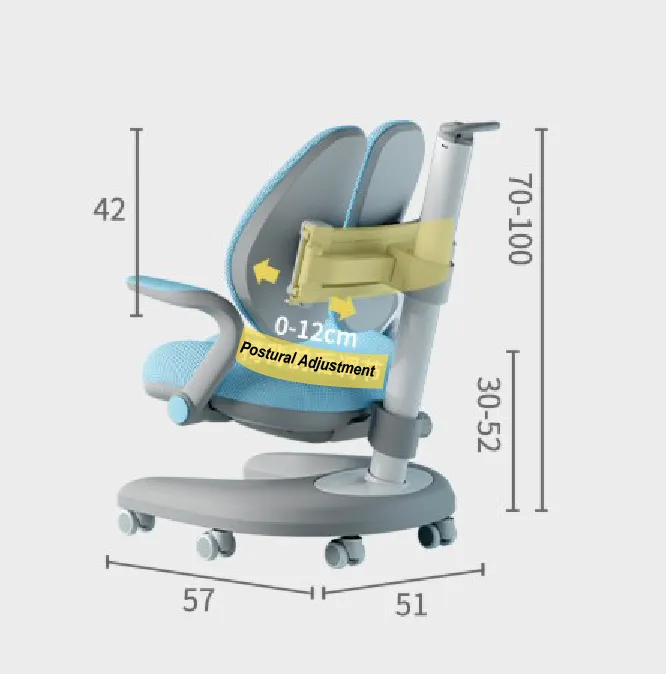 Igrow Shell Chair 7.0 - Blue/Pink