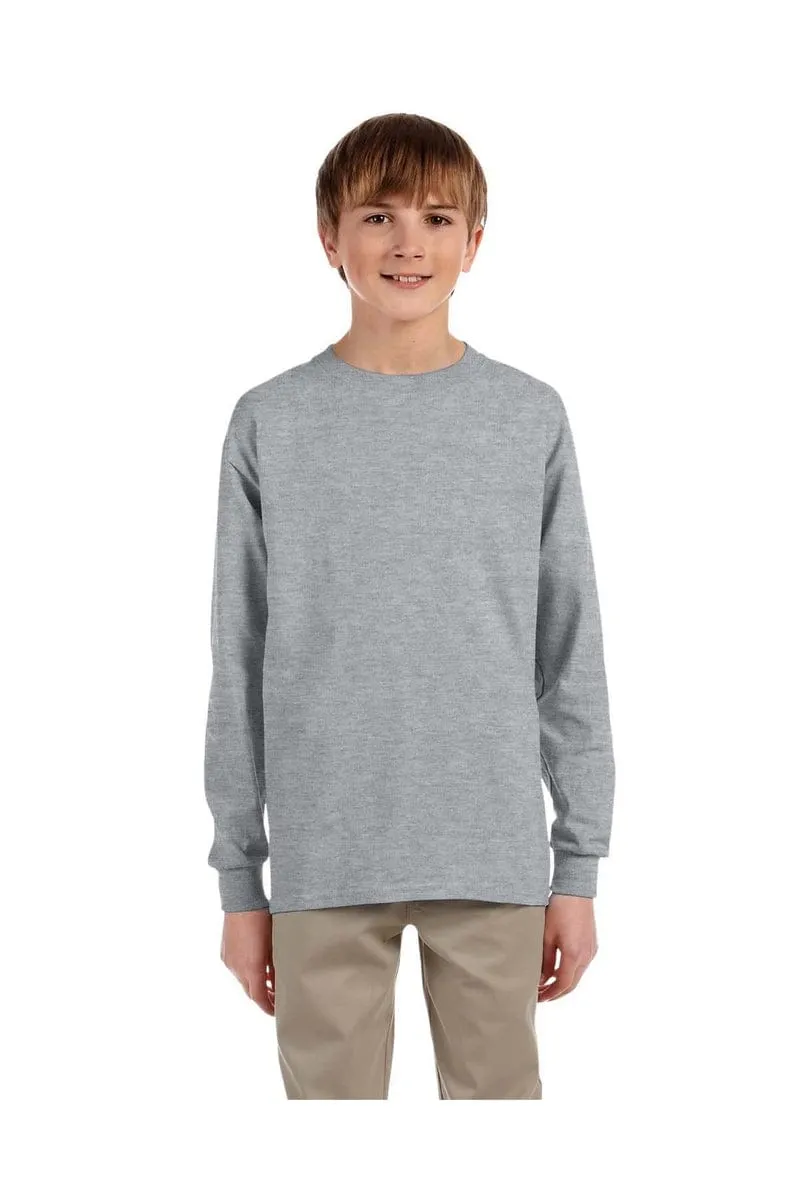 JERZEES 29BL: Youth DRI-POWER® ACTIVE Long-Sleeve T-Shirt