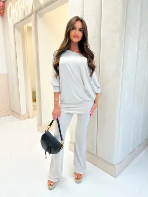 JOJO BEIGE LOUNGE SET