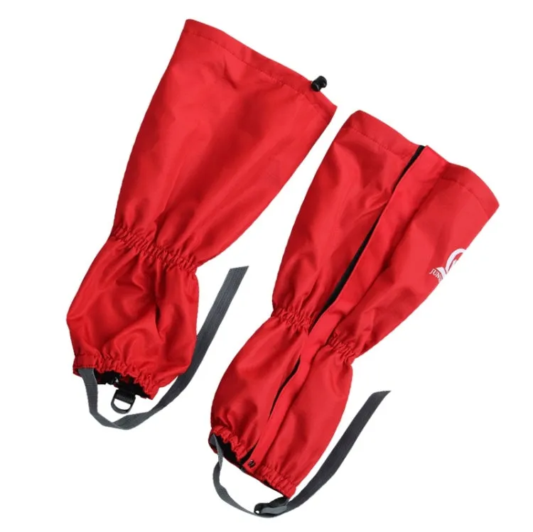 JUNGLELEOPARD XT-88 Outdoor Hiking And Skiing Warm Foot Cover Sports Waterproof Breathable Equipment(Red)