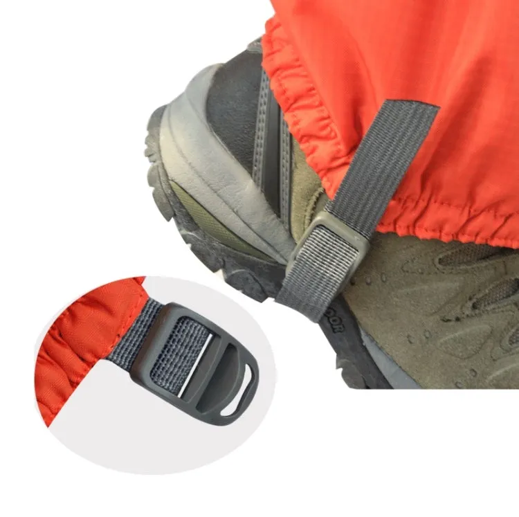JUNGLELEOPARD XT-88 Outdoor Hiking And Skiing Warm Foot Cover Sports Waterproof Breathable Equipment(Red)