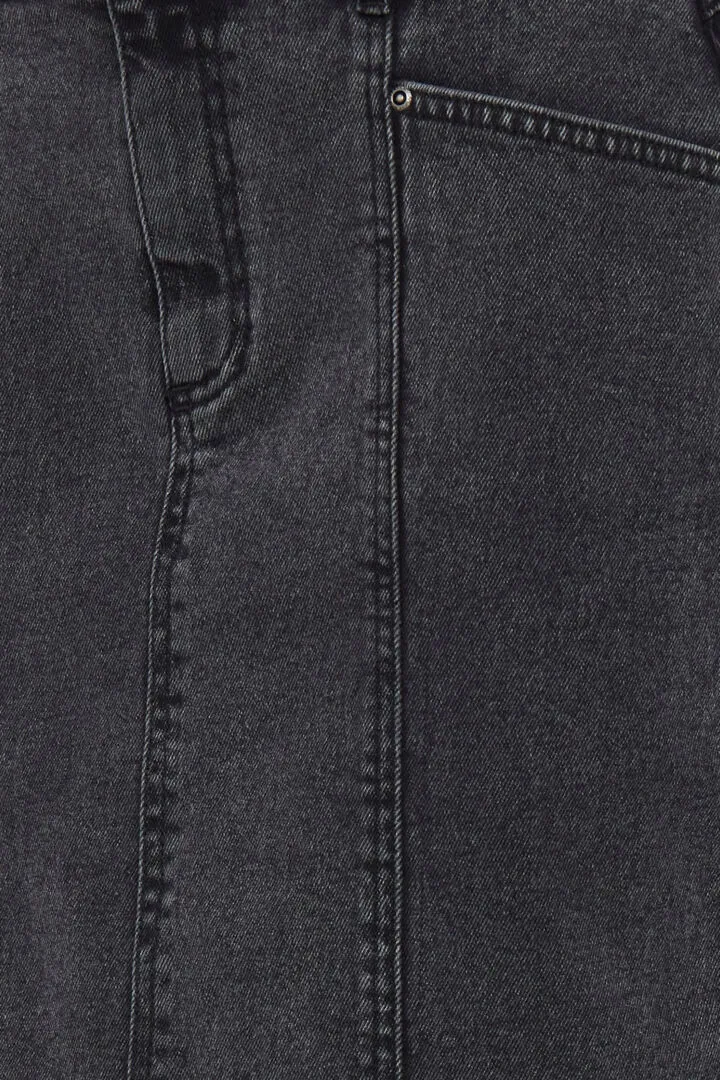 Kolka Skirt - Mid Grey Denim