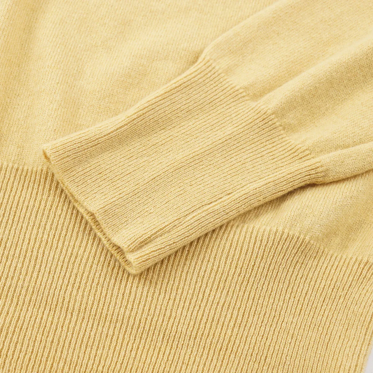 Lardini Pure Cashmere Henley Sweater