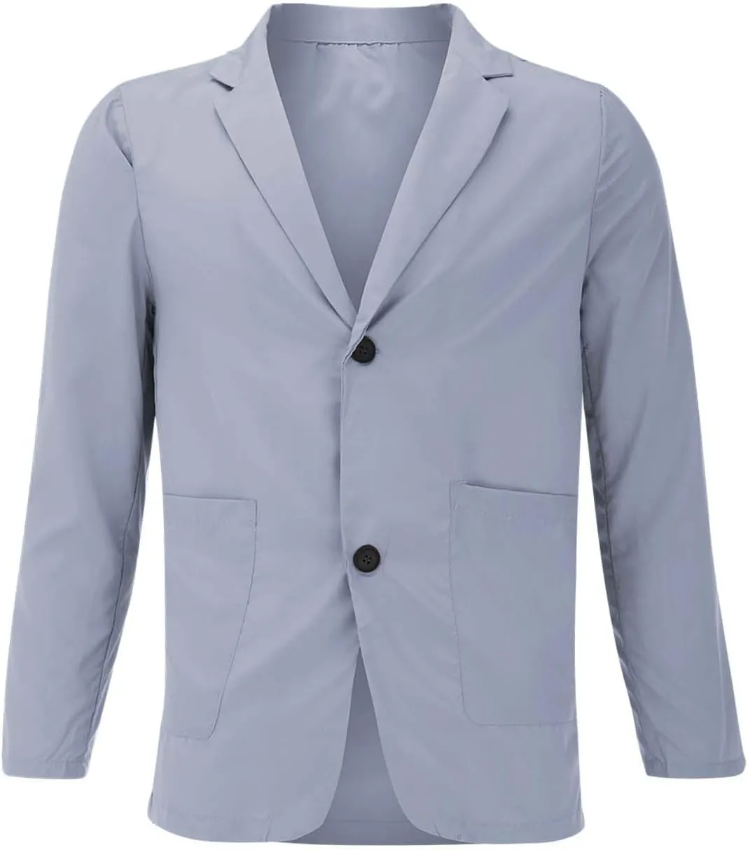 LCMTWX Blazers For Men 2024 Button Slim Fit Sport Coat Business Daily Mens Black Suit Jacket Coats For Men Mens Hugh