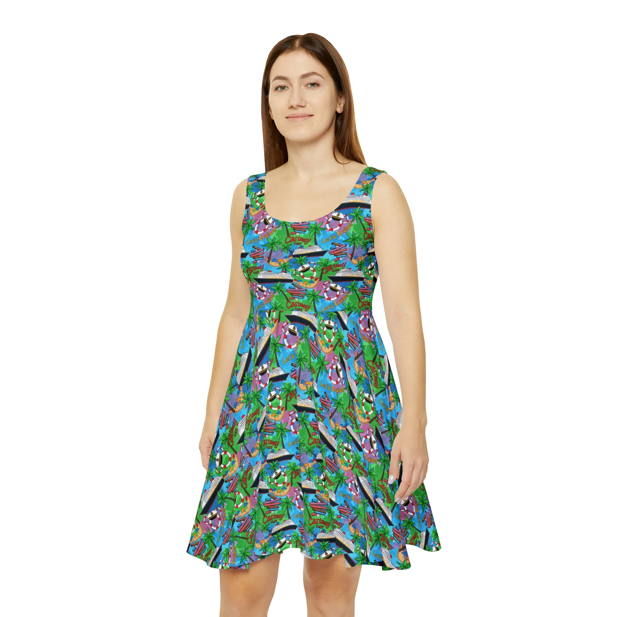Let's Cruise Women's Skater Dress
