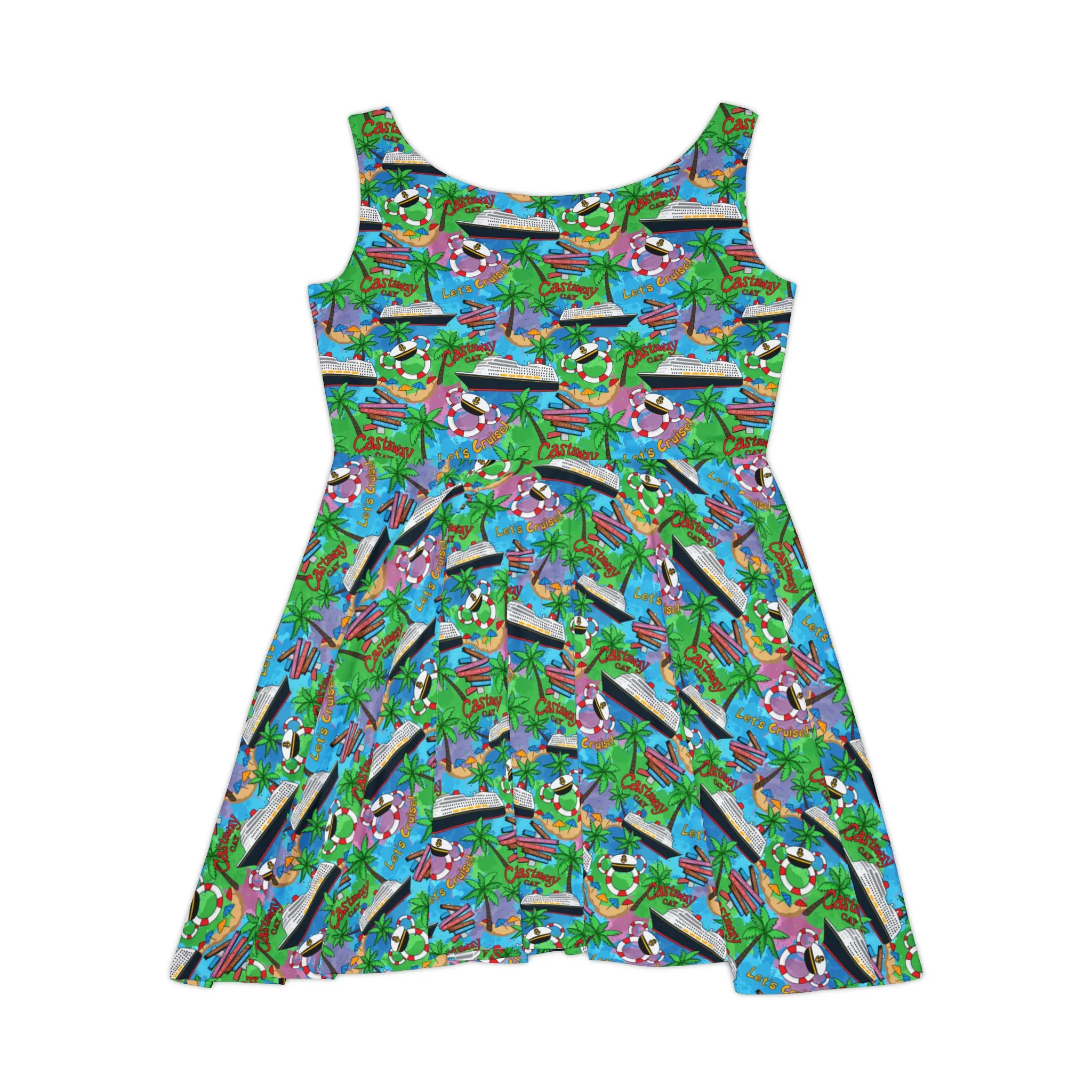 Let's Cruise Women's Skater Dress