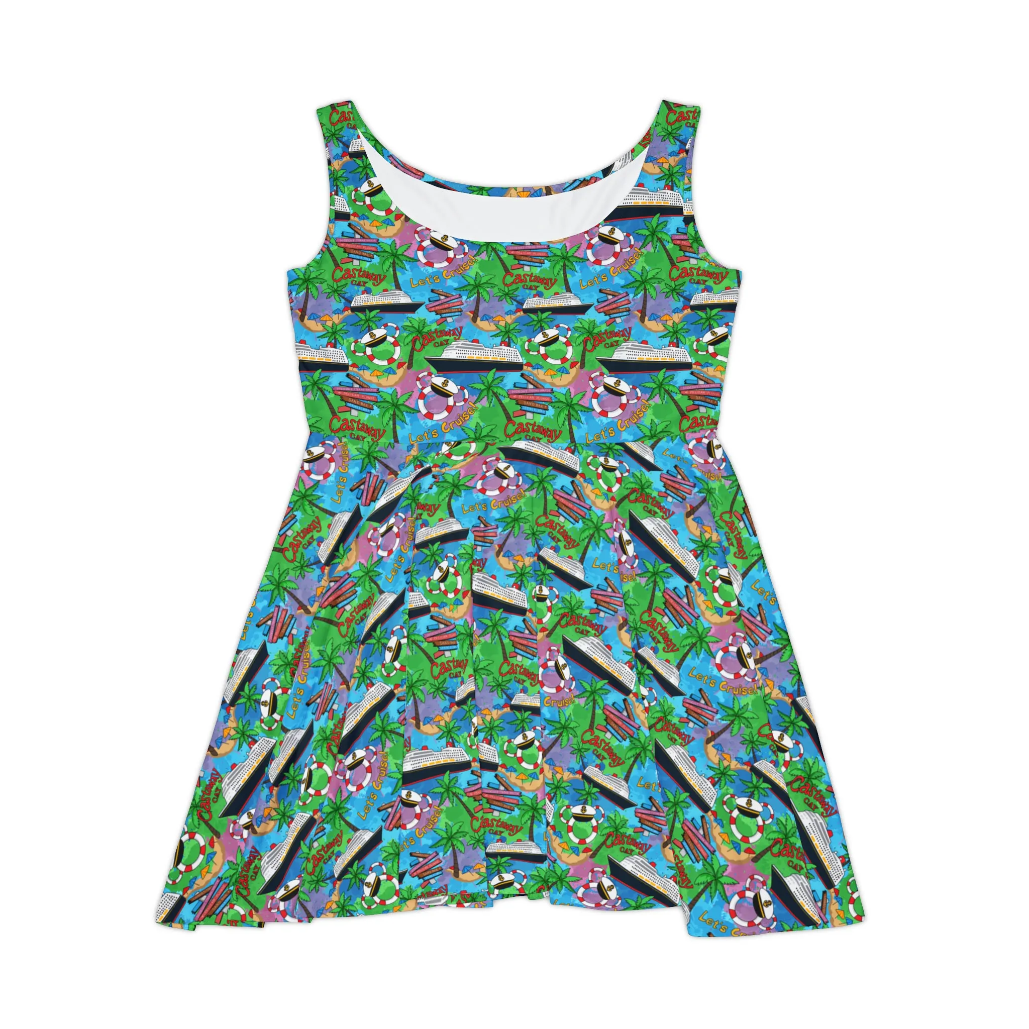 Let's Cruise Women's Skater Dress