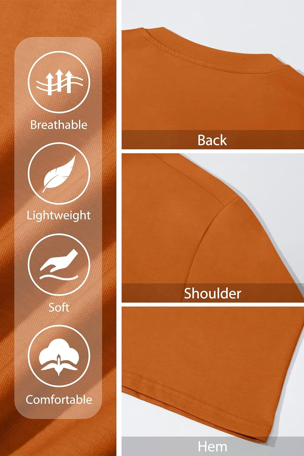 MAGNIVIT Men's Long Sleeve Henley Shirts Cotton 3-Button Spring Casual T-Shirts Solid Color Soft Basic Tops 2025
