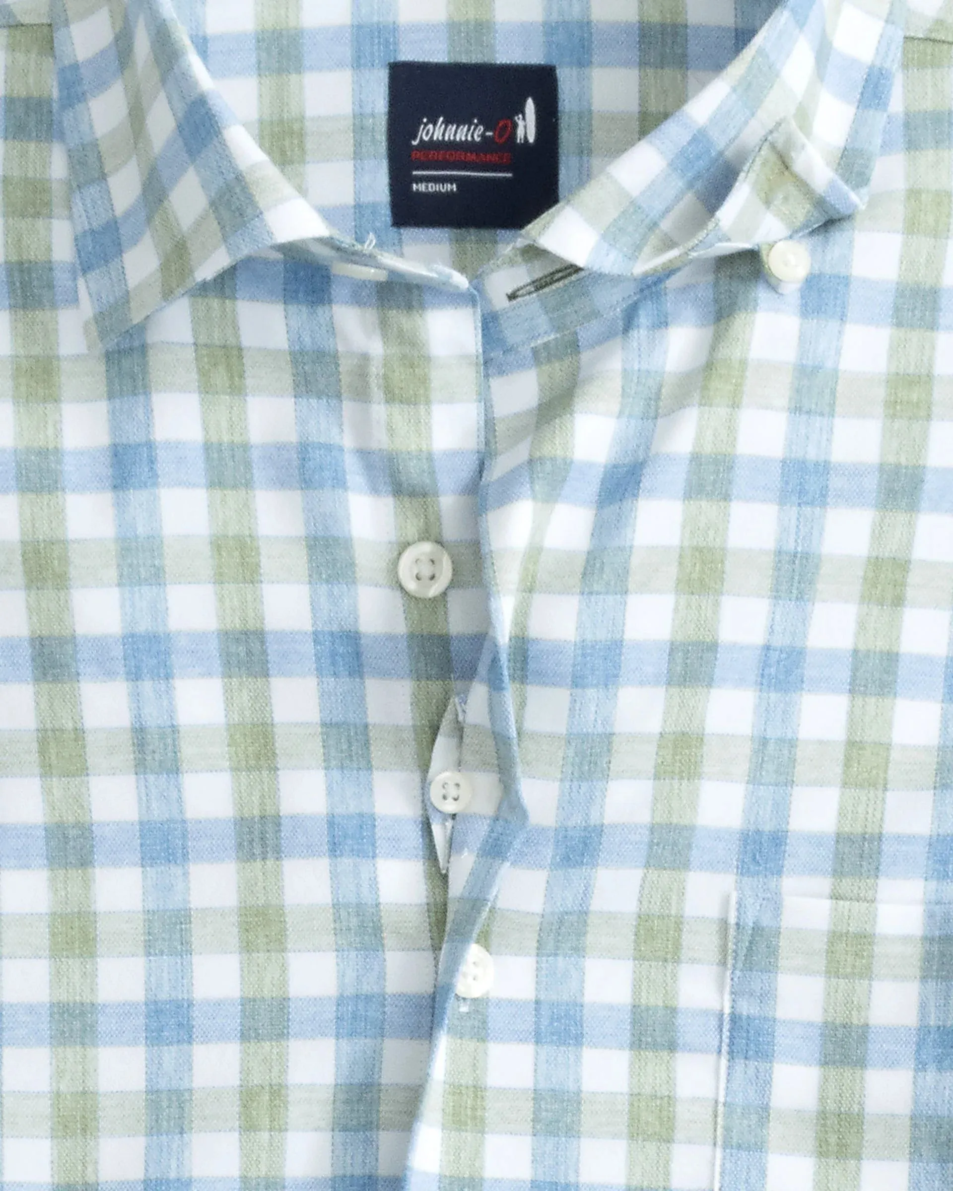 McArthur Performance Button Up Shirt in Sequoia by Johnnie-O