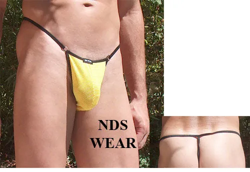 Microdot Men's G-String - A Sophisticated and Comfortable Undergarment for Discerning Gentlemen - By NDS Wear