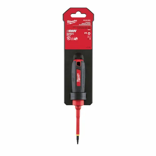 Milwaukee 48-22-2251 #1 Square - 3" 1000V Insulated Screwdriver