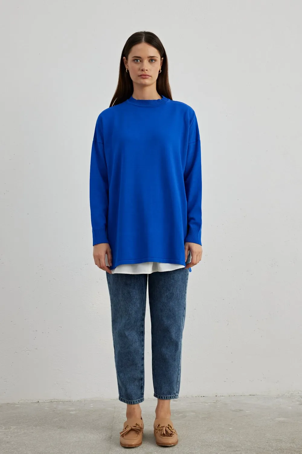 MRW Dina Tunic Sax Blue