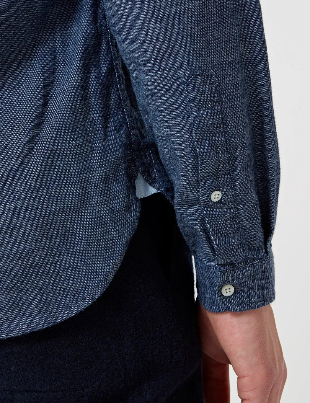 Oliver Spencer Eton Collar Shirt - Kershaw Indigo